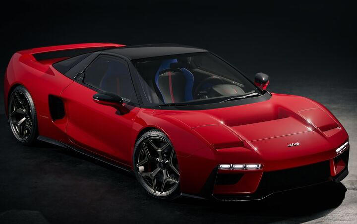 Reborn NSX from Pininfarina looking slim thick as it nears production