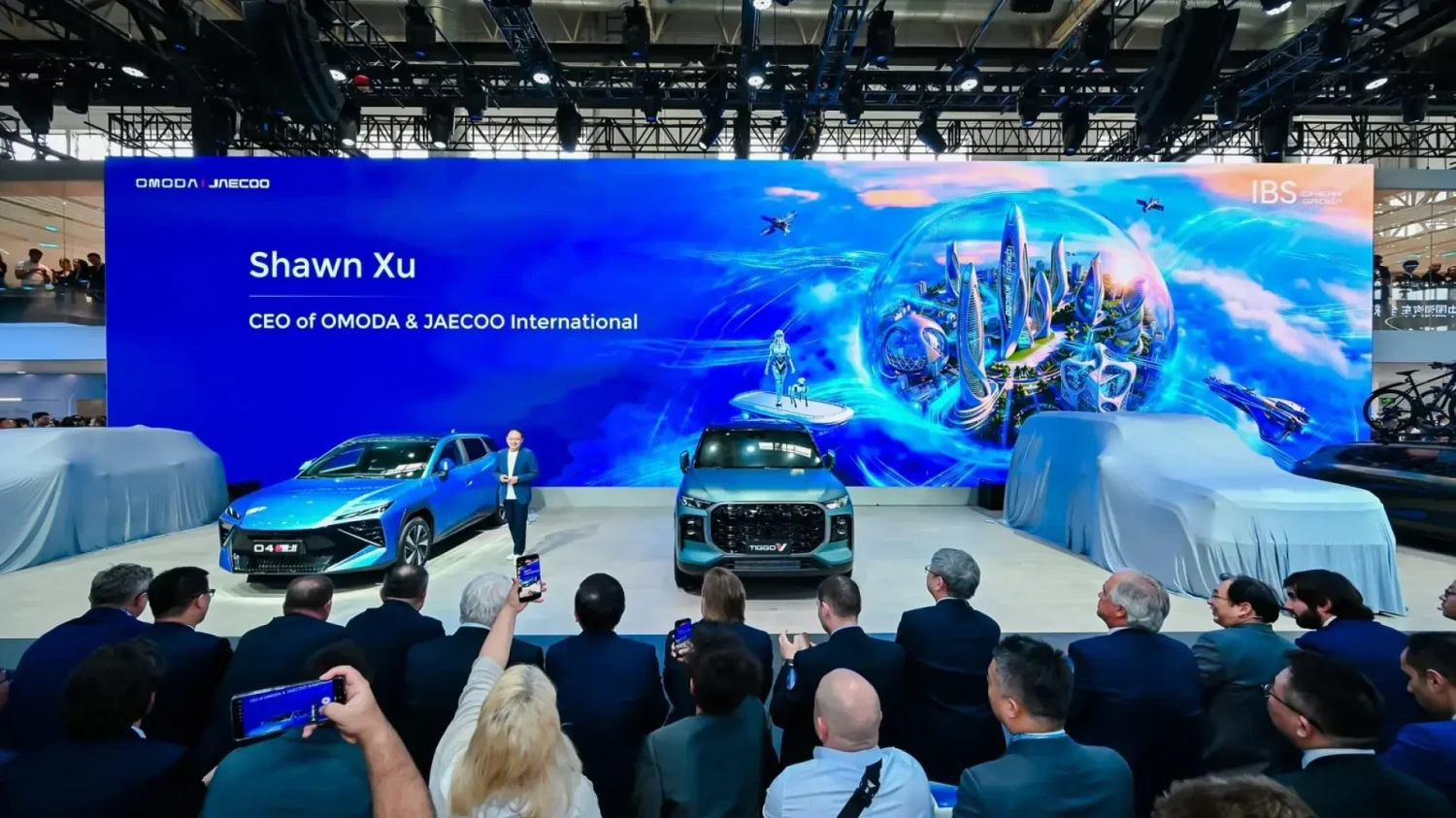 Citroën, El Grupo Chery presenta sus novedades en el Salón de Pekín: del Omoda 4 SHS a la puesta de largo de Lepas y Exlantis