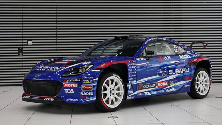 Subaru finally built a turbocharged AWD BRZ, but it's only for rally racing in Japan