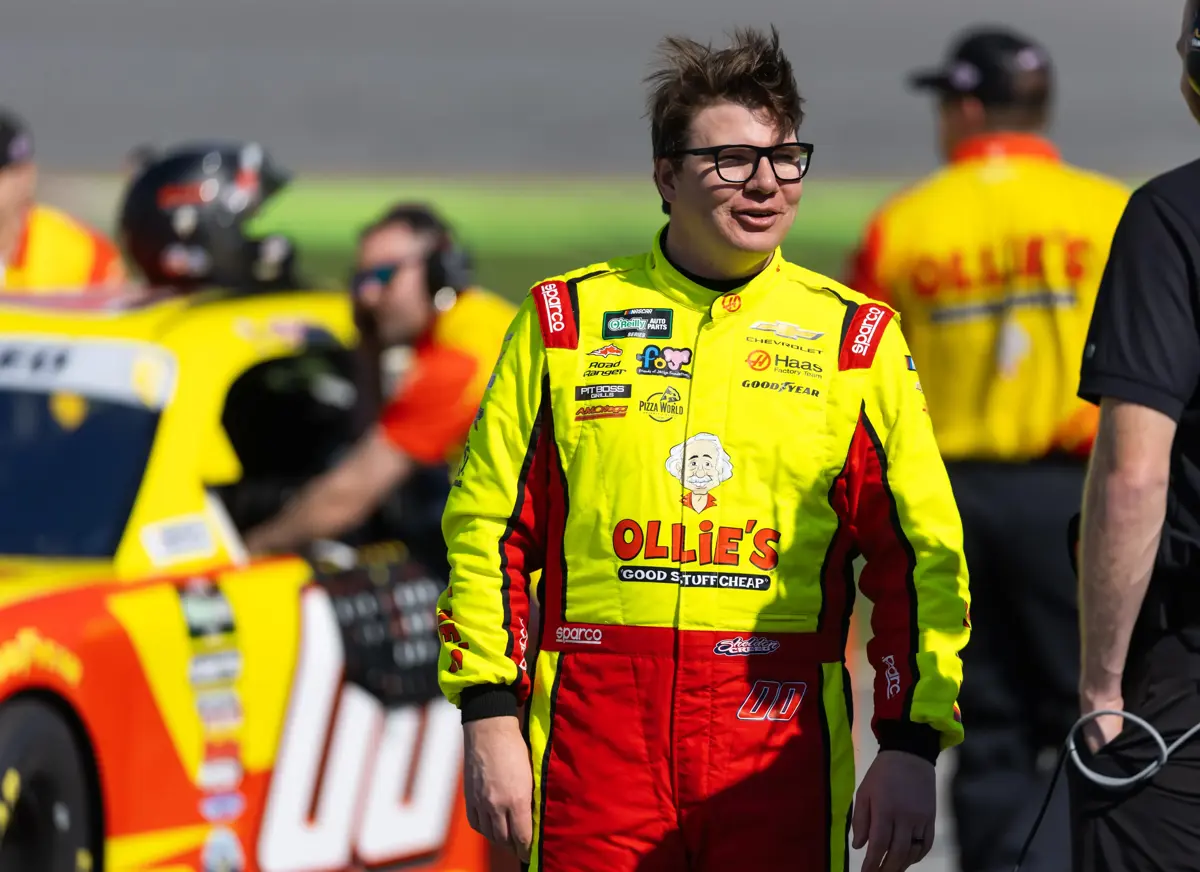 “It scares me,” Sheldon Creed warns NASCAR against EV move in O’Reilly Series