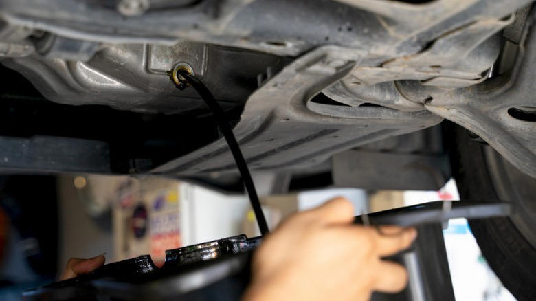 Do you need to change engine oil that's turned black?