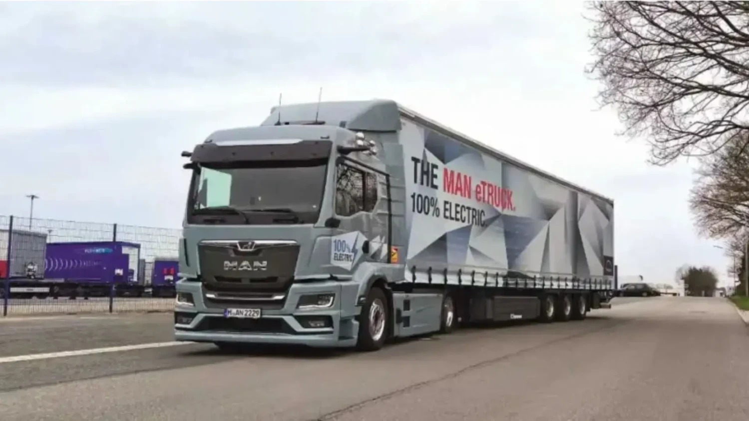 MAN saca pecho con su camión eléctrico de batería de 534 kWh y recorre 1.000 km en Europa