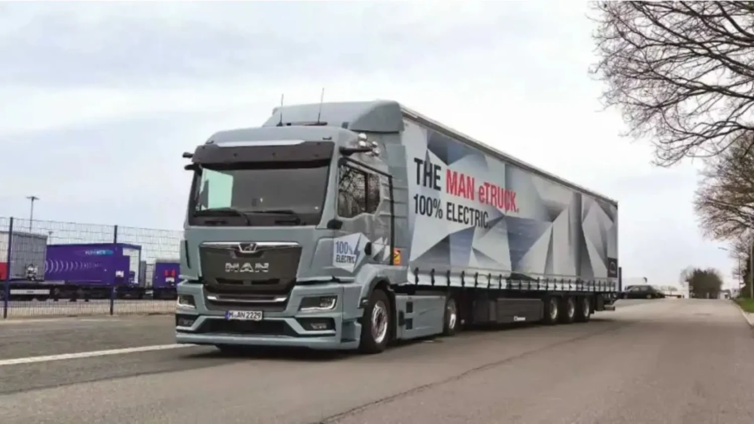 MAN saca pecho con su camión eléctrico de batería de 534 kWh y recorre 1.000 km en Europa