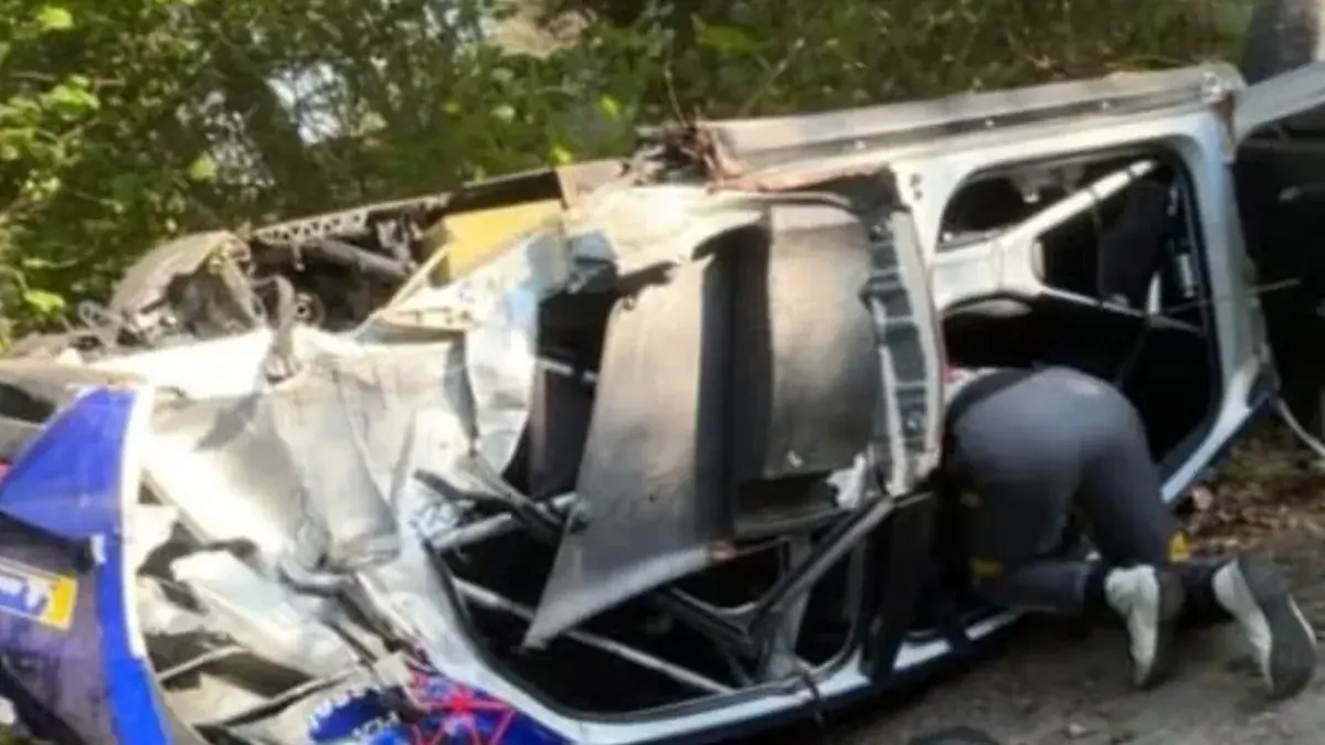 El padre de Verstappen, ileso tras un grave ccidente