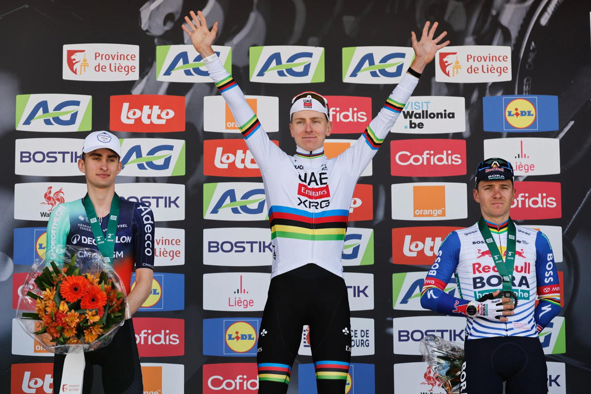 La intrahistoria de la multa de 5.400 euros de la UCI a Pogacar tras su victoria en la Lieja-Bastoña-Lieja