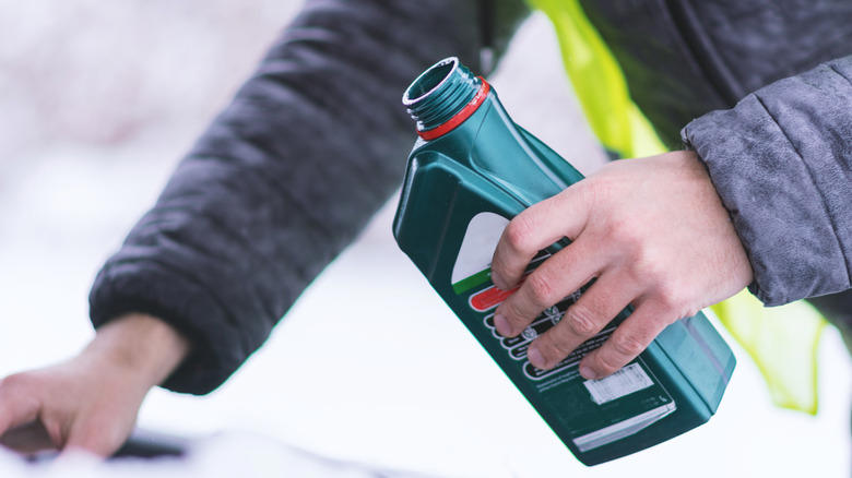 Motor oil may not freeze, but low temperatures can still cause problems