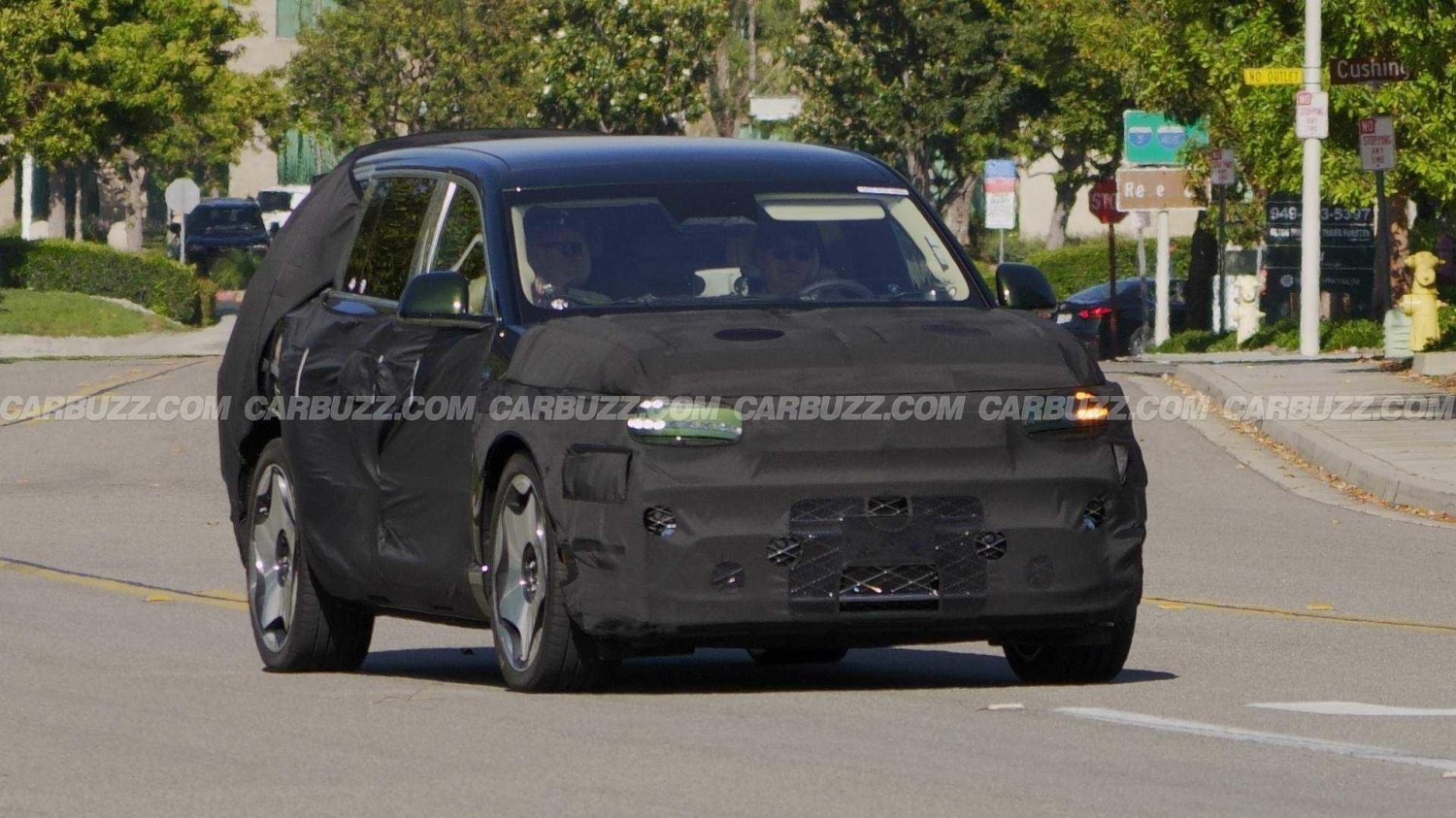 Spied: Genesis GV90 looks production ready, concept wheels and all