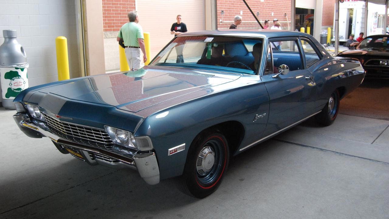 Simple outside, but the 1968 Chevrolet Biscayne 427 had serious speed inside