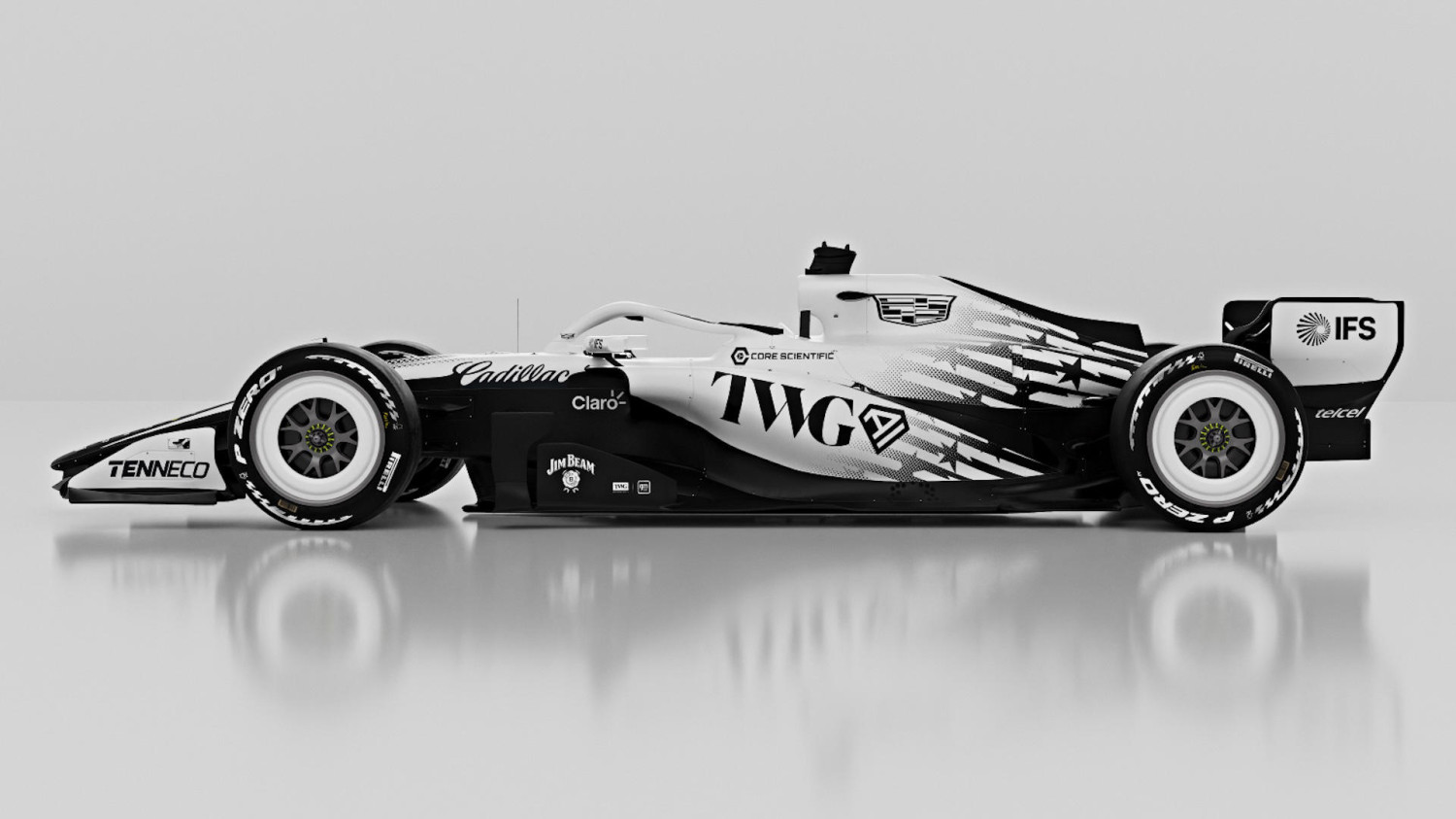 Cadillac’s Miami F1 livery is a black-and-white beauty