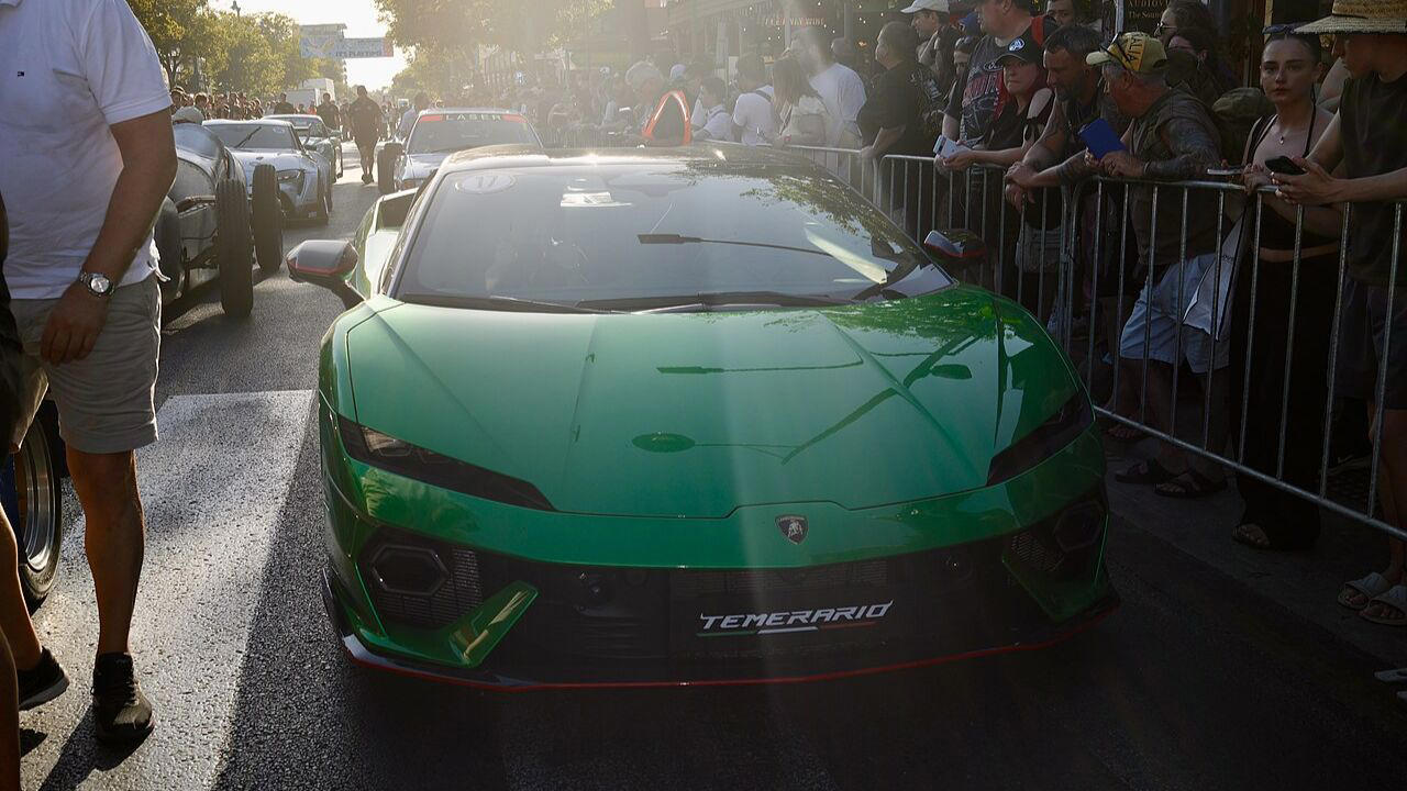 2028 Lamborghini Temerario Spyder spotted testing with possible removable top