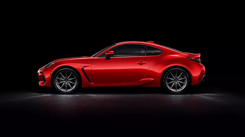 What does BRZ stand for on the Subaru car?