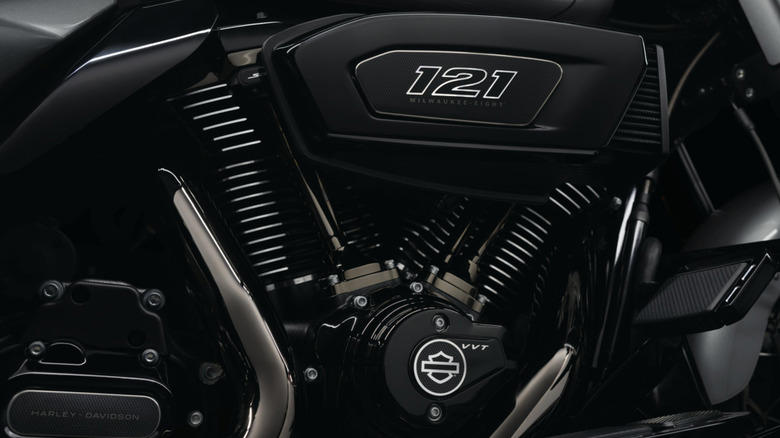 How did the Milwaukee-Eight engine get its name?