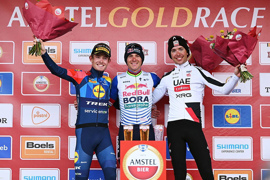 Evenepoel se estrena en la Amstel Gold Race ante Skjelmose