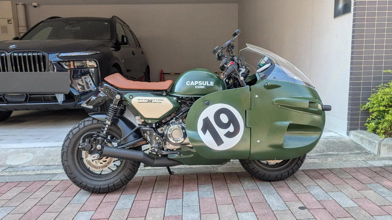 La moto de Bulma en Dragon Ball ya existe en la vida real y su resultado es impresionante