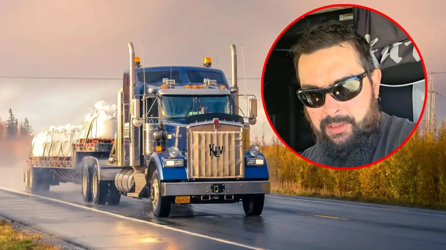 Un camionero español que trabaja en Estados Unidos desvela cuál es su sueldo mensual