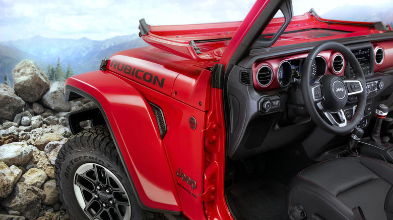 Why do some Jeeps have a fold down windshield?