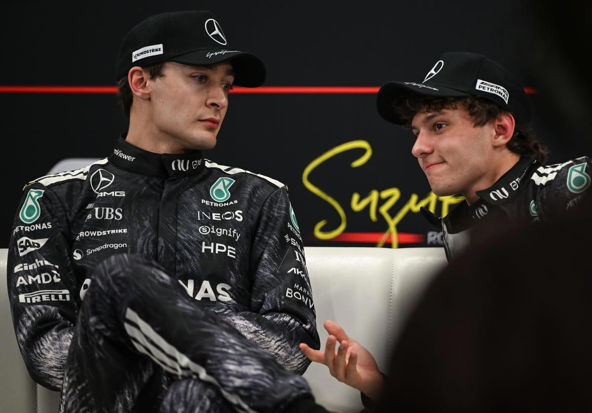 George Russell comienza a temer que Andrea Kimi Antonelli le pueda hacer un Rosberg