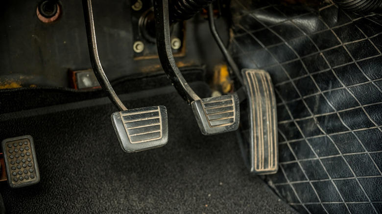 Why do some old cars have four pedals? Here's what they're for