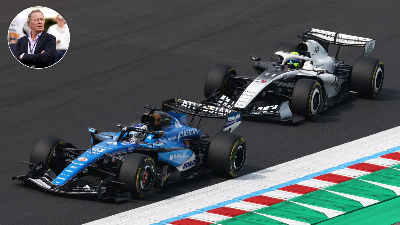 Brundle destroza las esperanzas de Williams: "Hicieron concesiones para este año y encima el coche no es especialmente bueno"