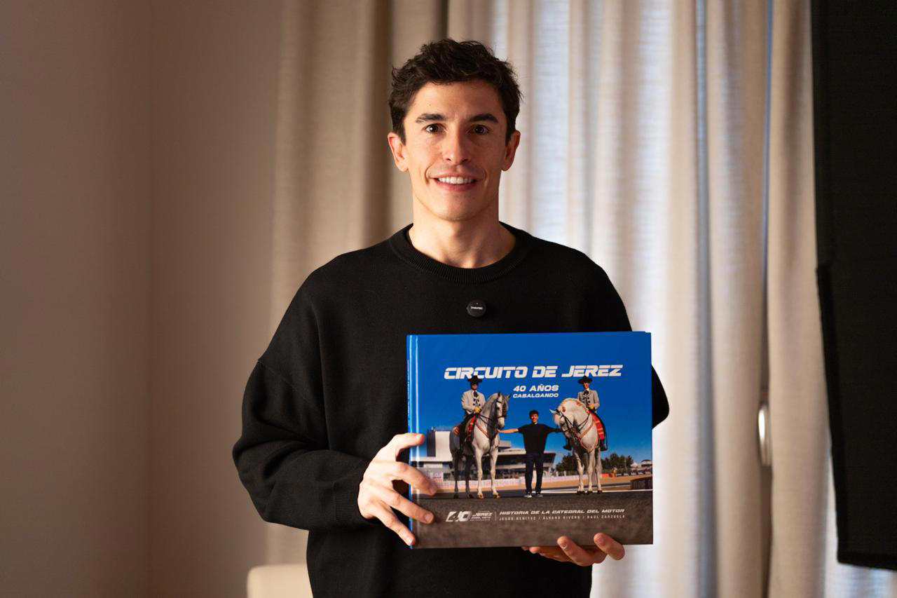 Márquez encabeza la fiesta de Jerez