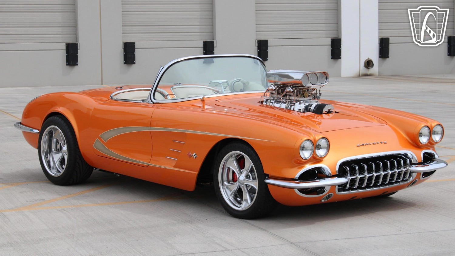 1960 Chevrolet Corvette showcases blend of classic design and modern craftsmanship