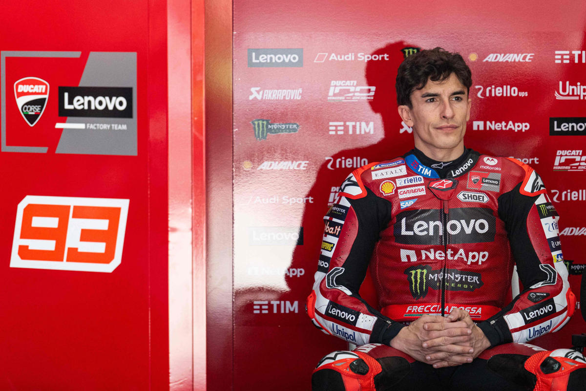 Lo que haga la moto le da igual a Márquez