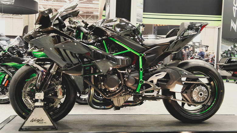 This was the first production motorcycle in history with over 200 HP