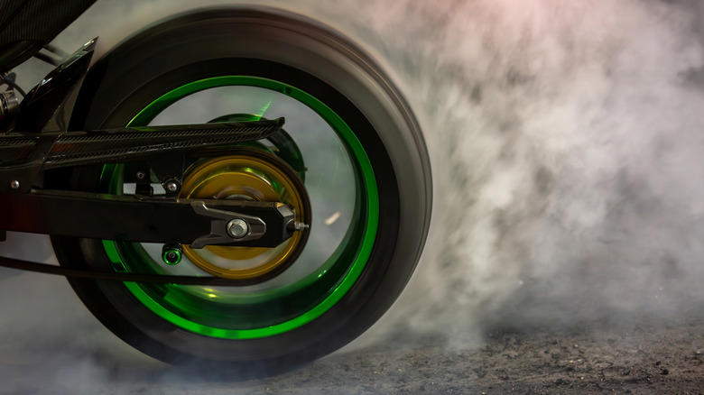 This was the first production motorcycle in history with over 200 HP