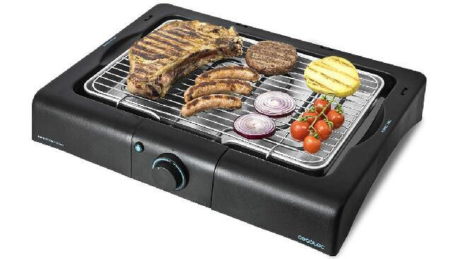 La barbacoa eléctrica de Cecotec que arrasa por su potencia y diseño ligero: cuesta menos de 30 euros