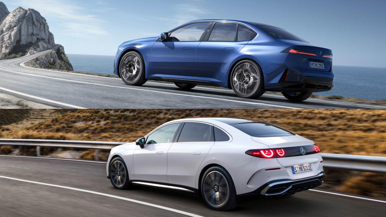Duelo de titanes: BMW i3 vs Mercedes Clase C EQ, las berlinas eléctricas que marcan la pauta