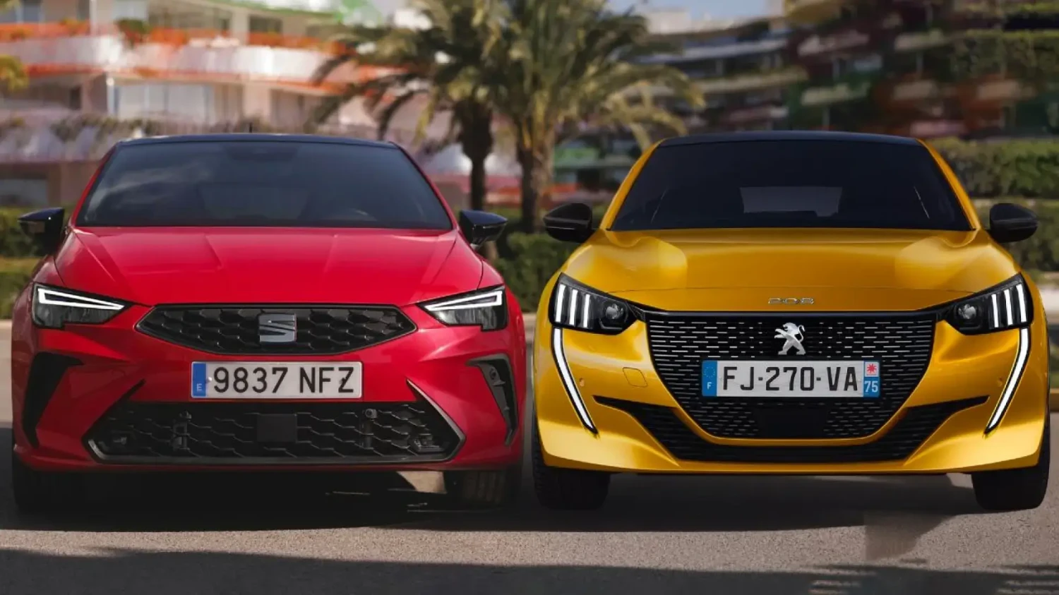 SEAT, Peugeot, Seat Ibiza o Peugeot 208: el español se conforma con la etiqueta C y se enfrenta a su gran rival