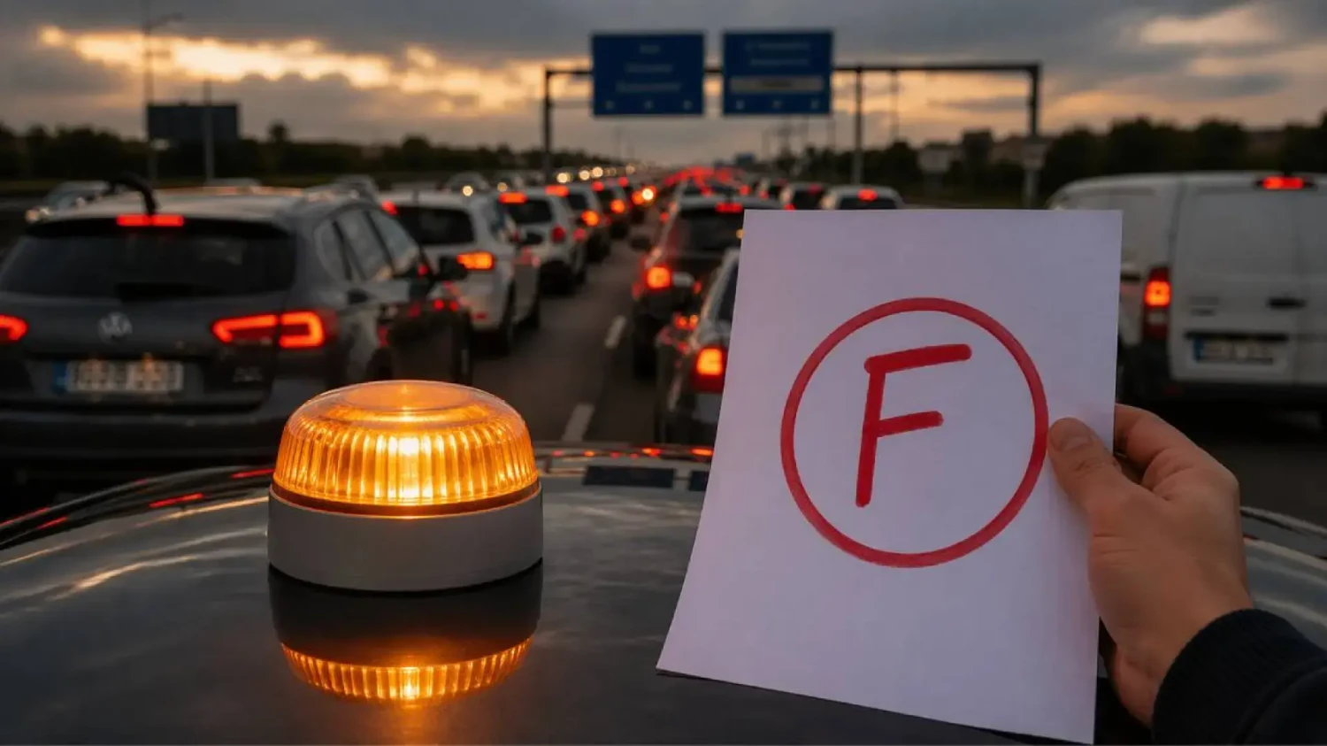 La DGT confirma: con la baliza V-16 siguen aumentando los atropellos en carretera