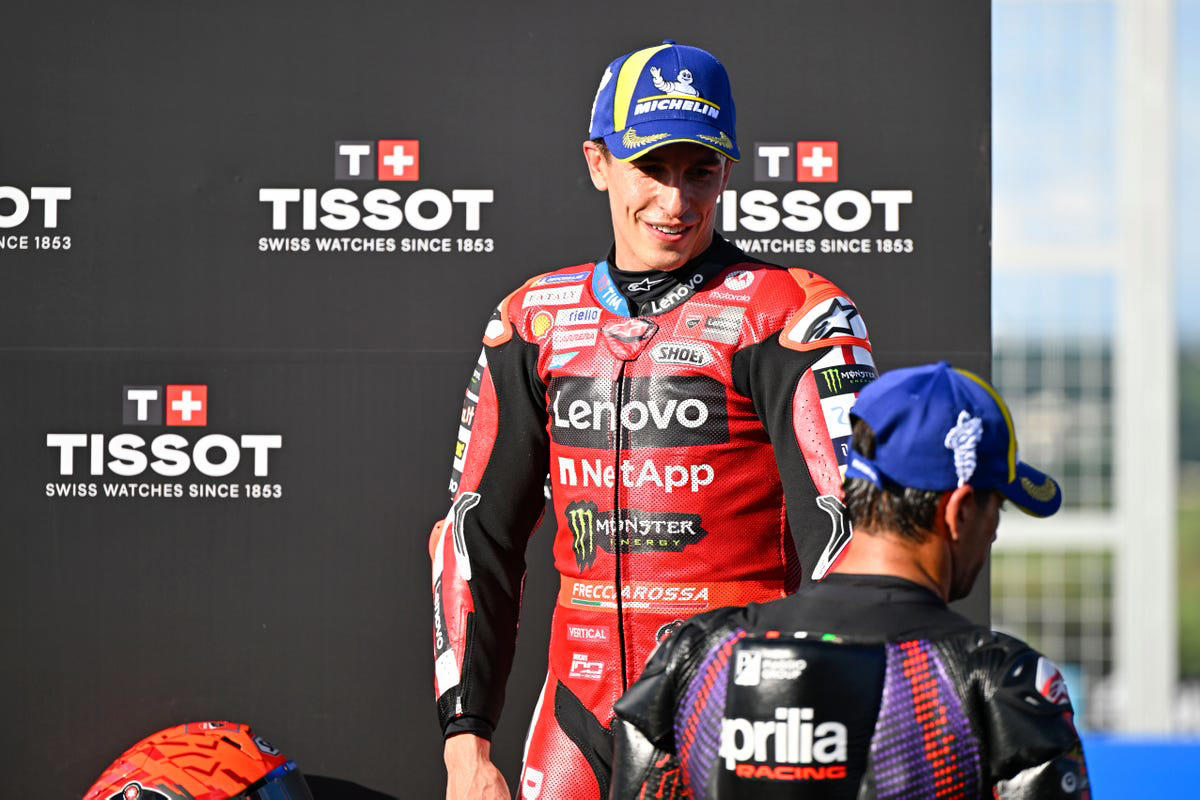 Jorge Martín avisa a Aprilia y Marco Bezzecchi sobre el ritmo de Ducati en España: "Aquí volverán"