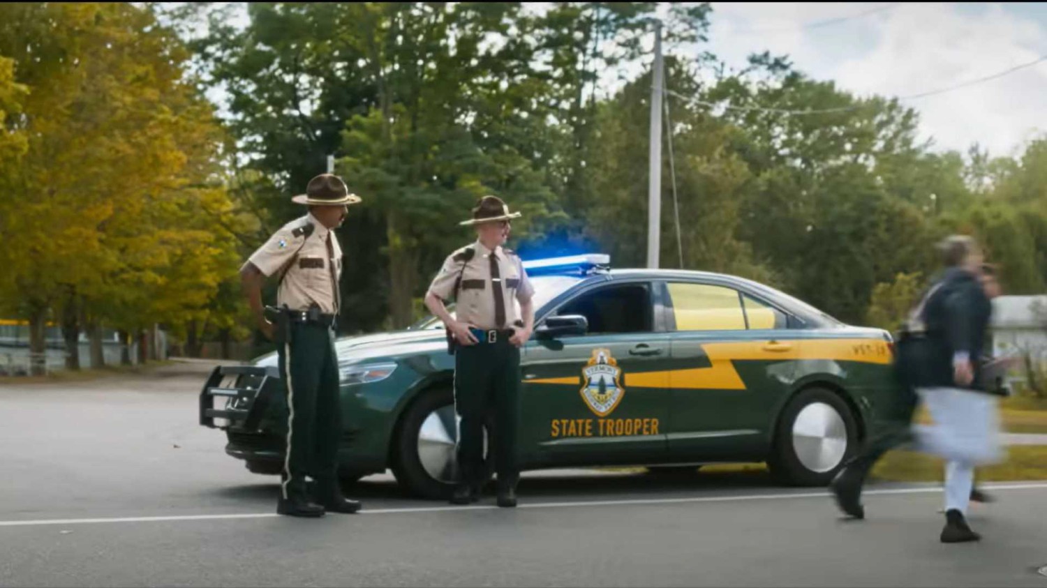 Super Troopers 3 leans into anti-EV humor in first trailer