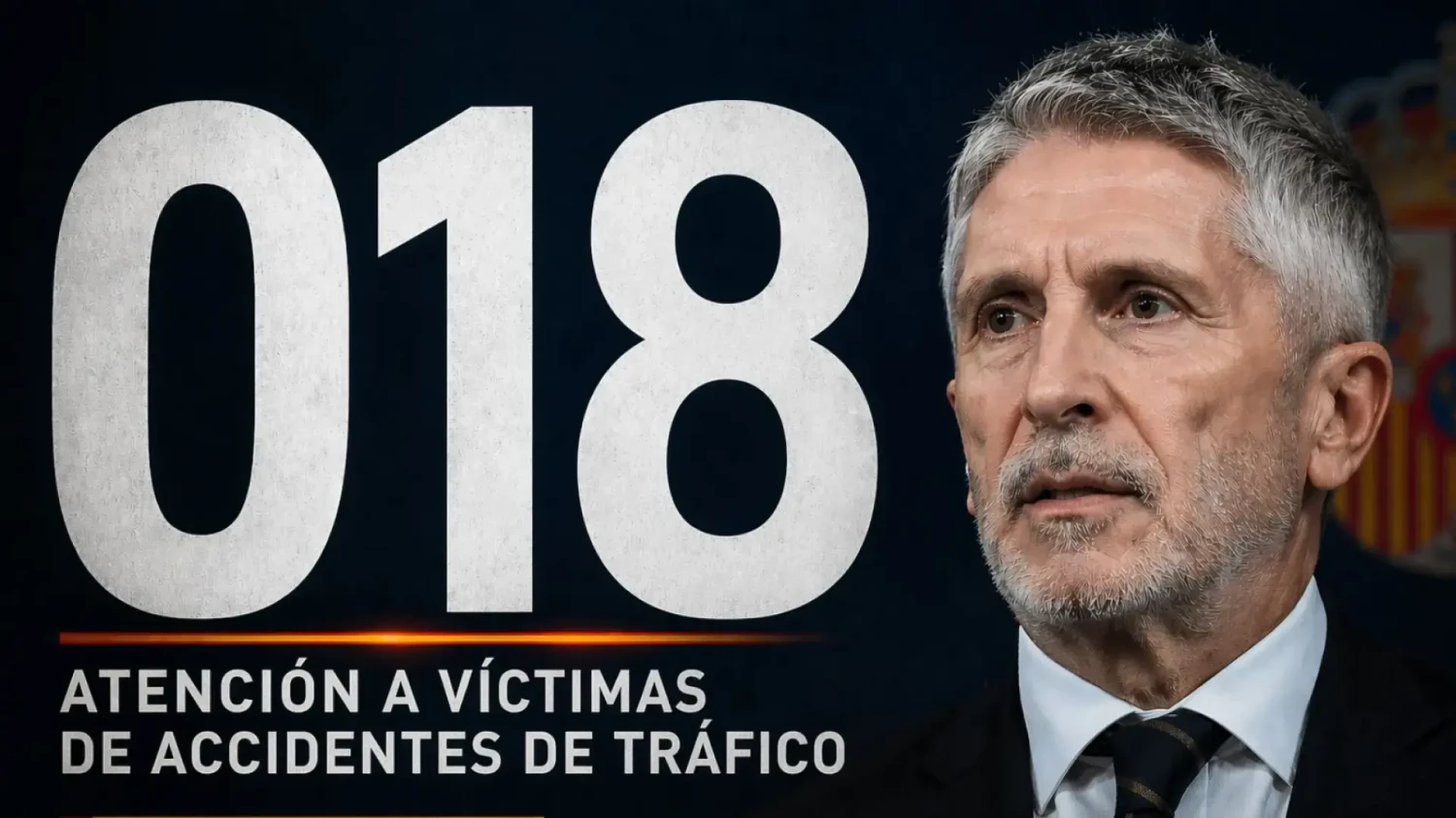 La DGT presenta el teléfono 018 de atención a las víctimas de accidentes de tráfico