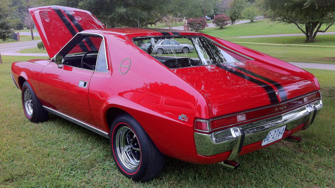 SEAT, AMC’s 1968 AMX challenged muscle car norms with a bold two-seat design