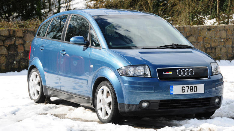What is the Audi A2 and why did it flop?