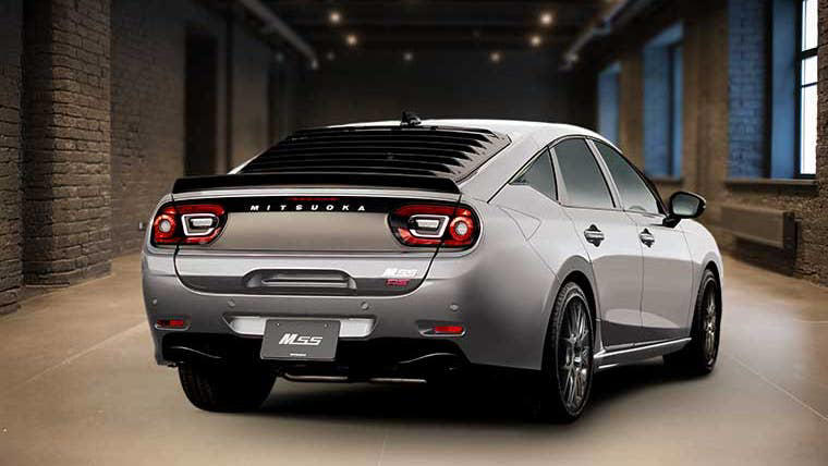 A manual Honda Civic exists, but it looks like a Dodge Challenger