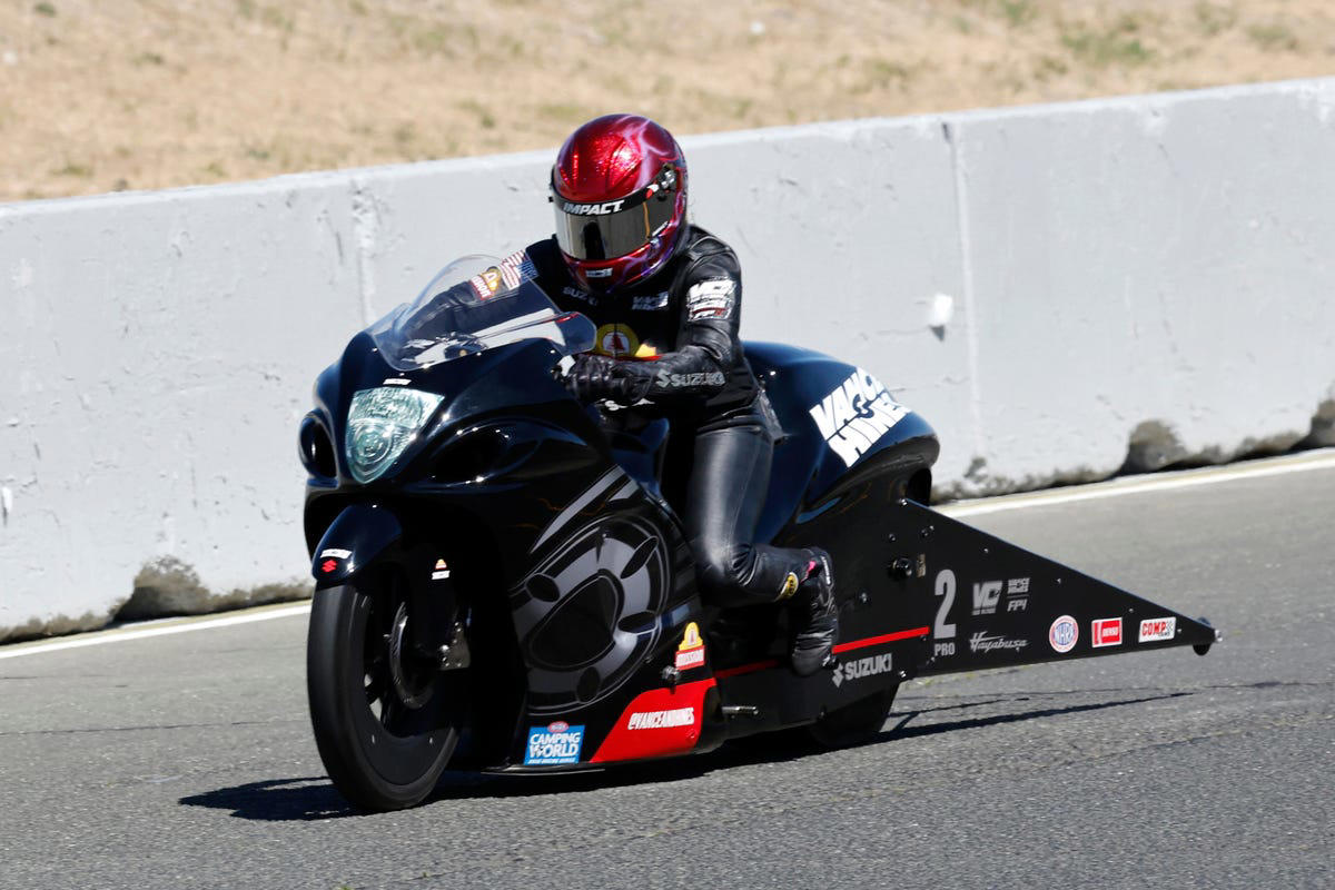 NHRA’s Ron Capps, Angelle Sampey reach ultimate recognition together