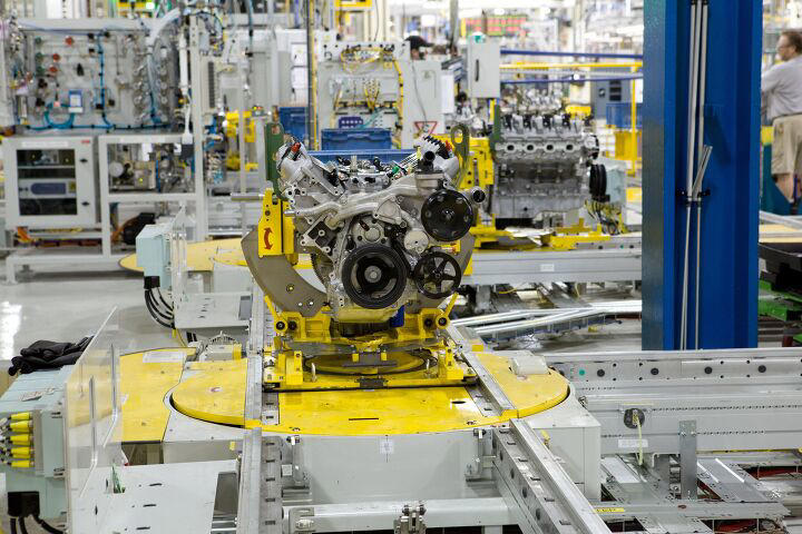 GM invests $500 million for a third V8 production plant
