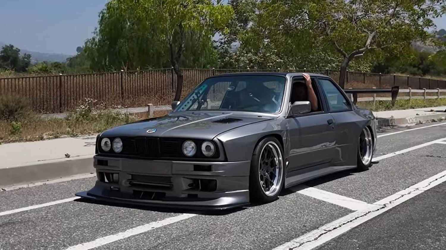 BMW's E30 has been reimagined as a firebreathing muscle car