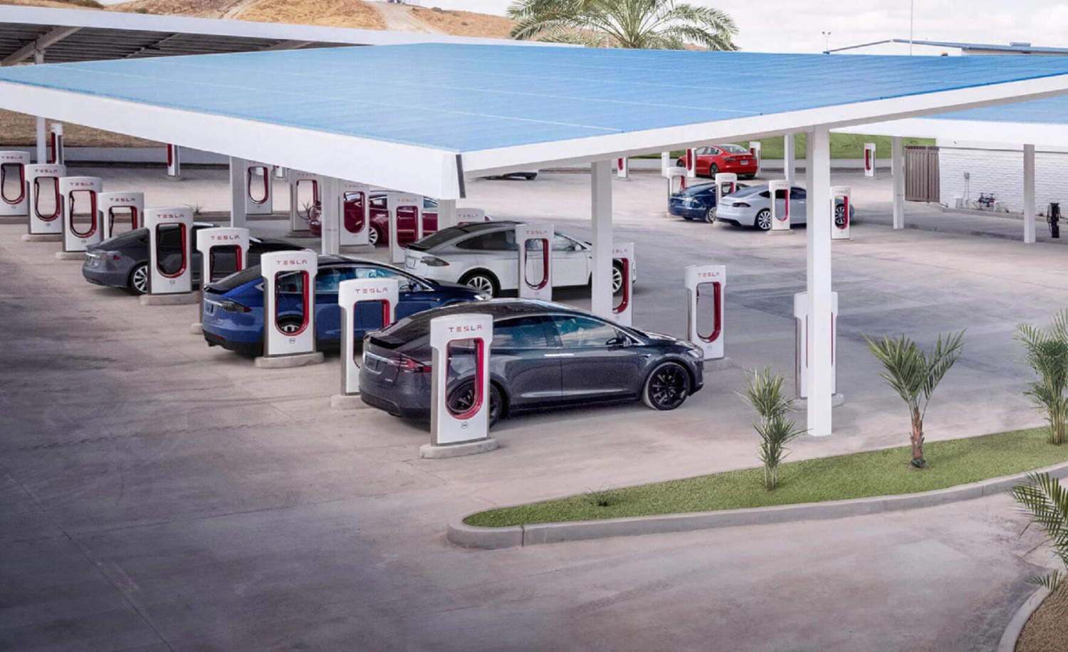 A su Tesla le quedaba solo el 3% de batería y esto fue lo que pasó en el último minuto: parece sacado de una película