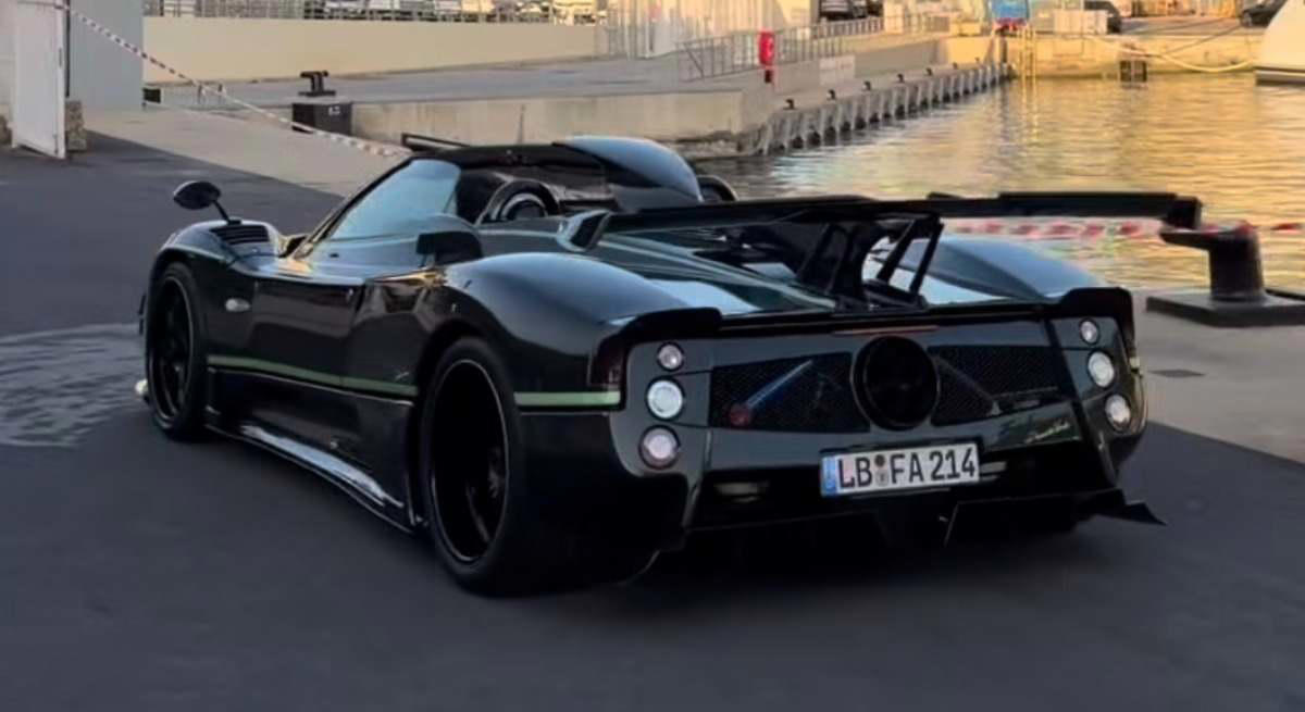 Suma y sigue: Fernando Alonso incorpora una nueva joya a su garaje, un increíble Pagani Zonda 1/1