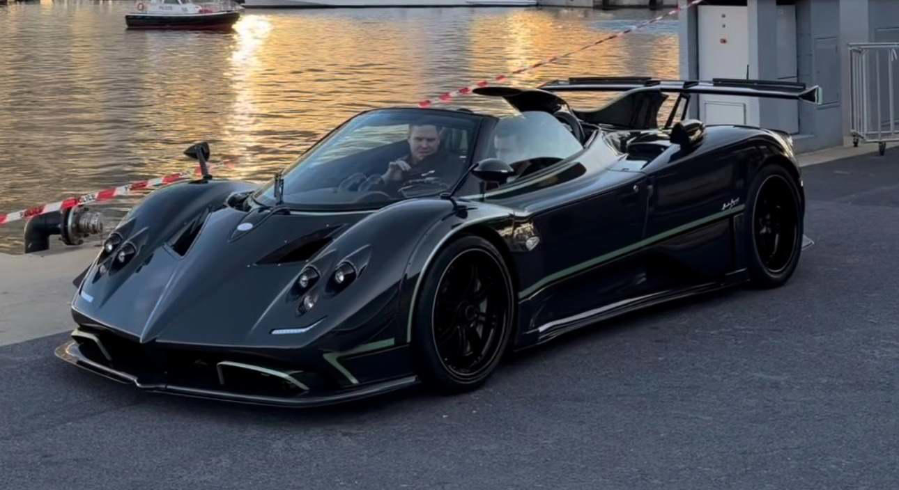 Suma y sigue: Fernando Alonso incorpora una nueva joya a su garaje, un increíble Pagani Zonda 1/1