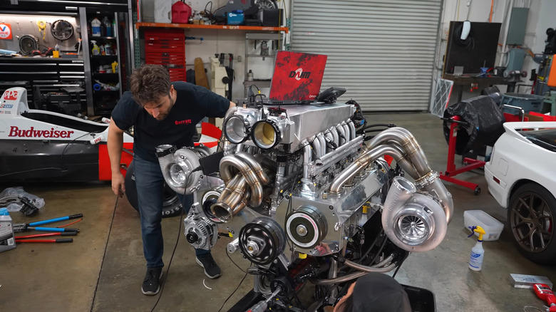 Yes, there is a 12-rotor engine — here's how much HP it's trying to push