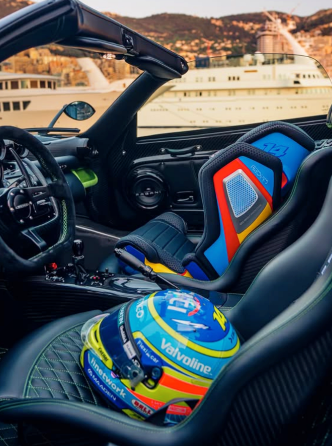 La sillita infantil del Pagani Zonda Diamante Verde de Fernando Alonso cuesta menos que un iPad Mini