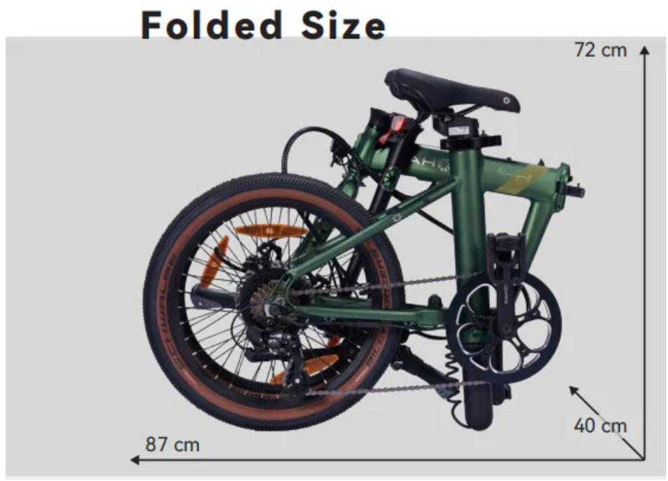 Esta es la primera bici eléctrica plegable preparada también para caminos de tierra