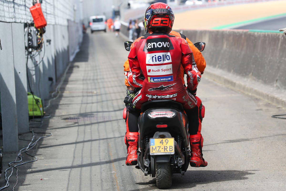 Malísimas noticias para Marc Márquez: Nueva lesión con Ducati después de un accidente en Le Mans