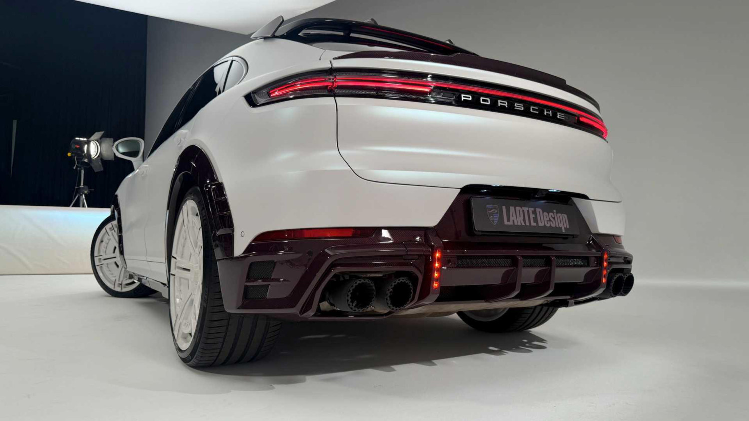 Larte's new pink carbon body kit on a Porsche is really something