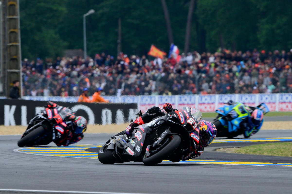 Jorge Martín, pletórico tras su hazaña con Aprilia frente a Bezzecchi en el GP de Francia: "No..."
